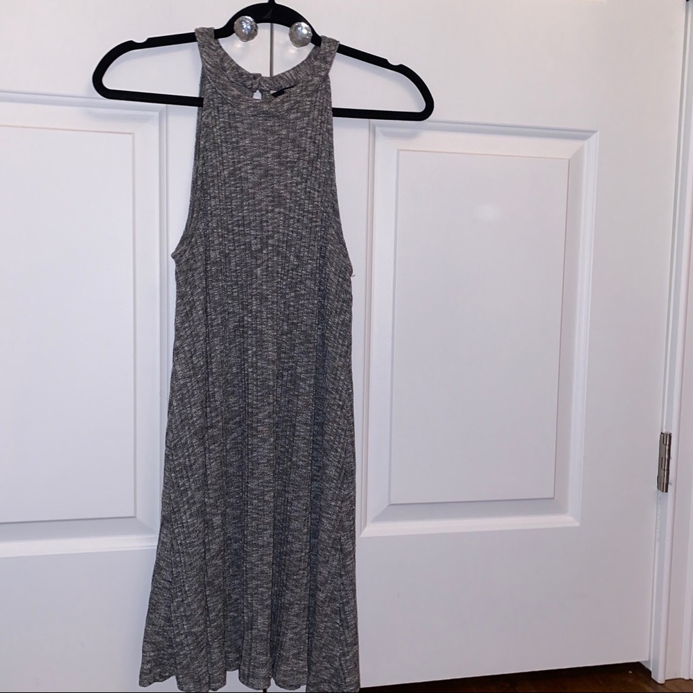 Tresics Luxe Grey Swing Dress